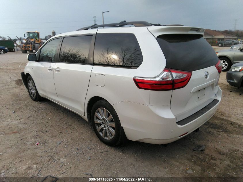 VIN 5TDDK3DC0GS138551 2016 TOYOTA SIENNA no.3