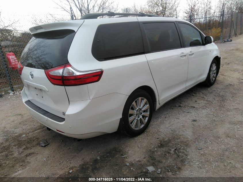 VIN 5TDDK3DC0GS138551 2016 TOYOTA SIENNA no.4