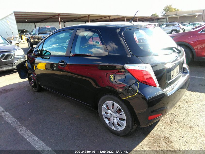 2014 TOYOTA YARIS L/LE VNKJTUD37EA006250