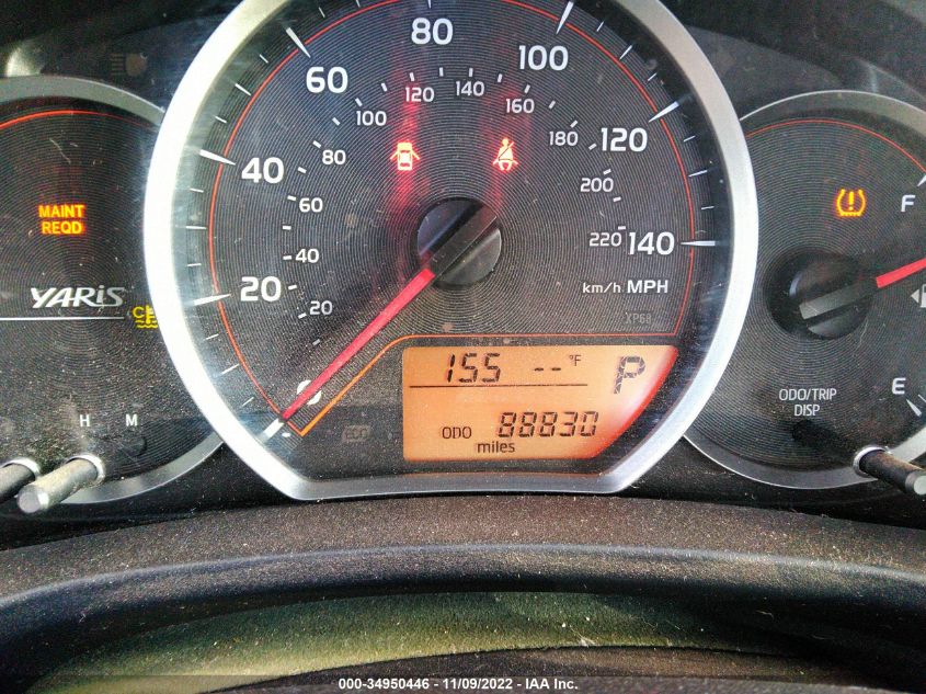 2014 TOYOTA YARIS L/LE VNKJTUD37EA006250