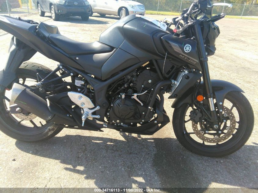 2022 YAMAHA MT-03 MH3RH20Y1NK007862