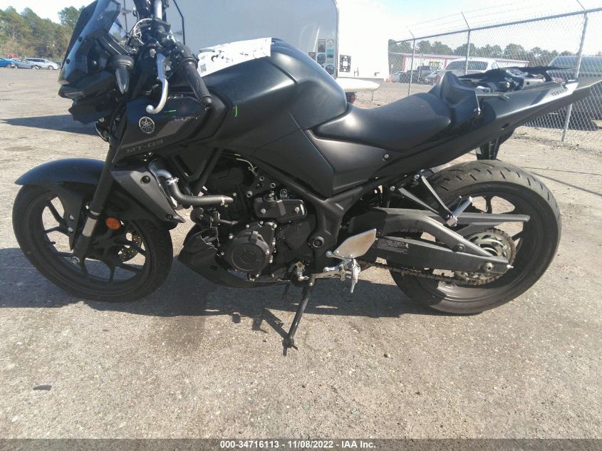 2022 YAMAHA MT-03 MH3RH20Y1NK007862