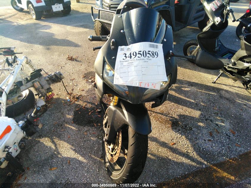 2006 HONDA CBR600 RR JH2PC37086M312038