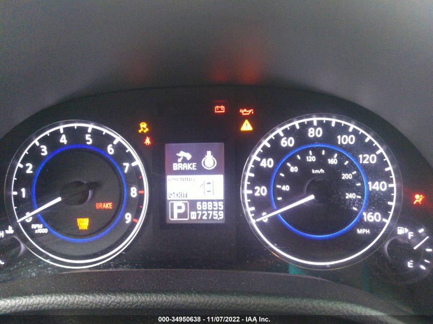 2013 INFINITI G37 COUPE JOURNEY JN1CV6EKXDM921610
