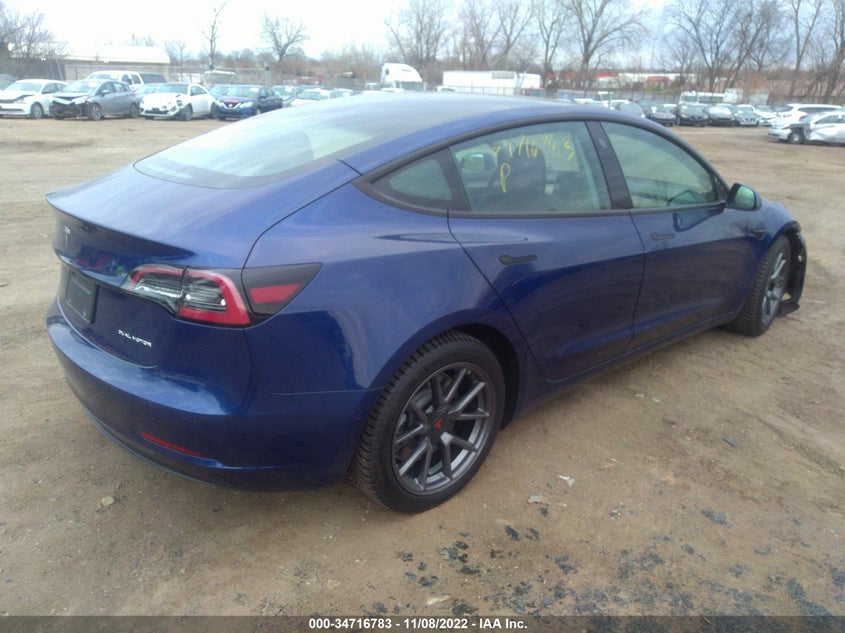 VIN 5YJ3E1EB8MF979885 2021 TESLA MODEL 3 LONG RANGE