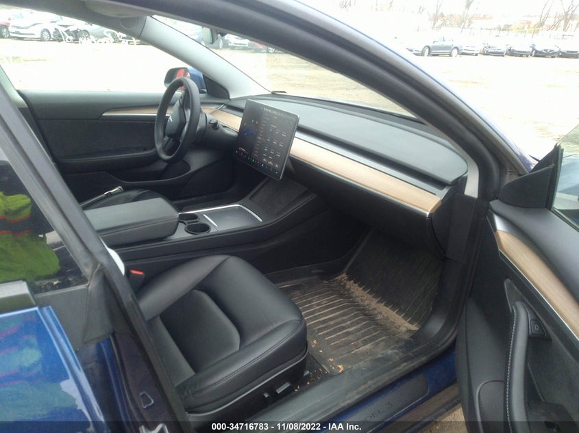 VIN 5YJ3E1EB8MF979885 2021 TESLA MODEL 3 LONG RANGE