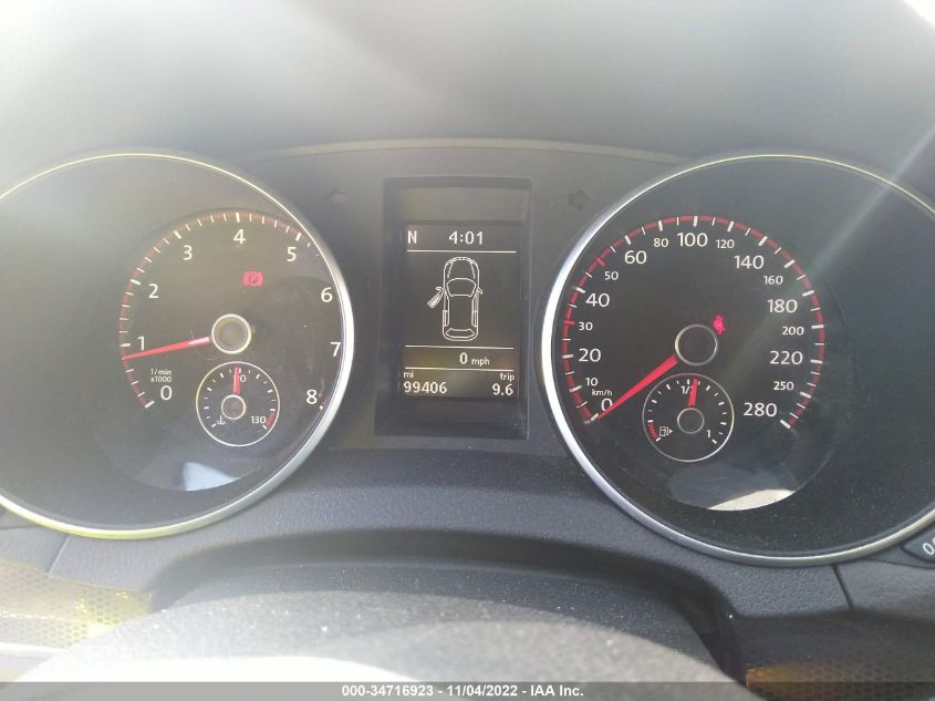 2013 VOLKSWAGEN GTI WVWGV7AJ4DW121942
