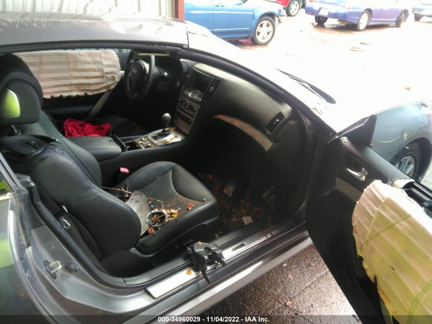 2013 INFINITI G37 CONVERTIBLE BASE JN1CV6FE5DM230512