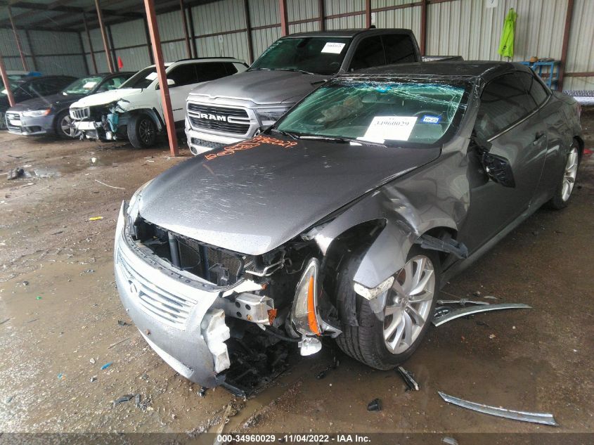 2013 INFINITI G37 CONVERTIBLE BASE JN1CV6FE5DM230512