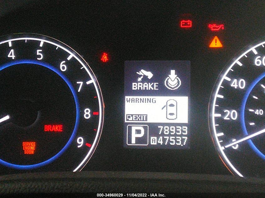 2013 INFINITI G37 CONVERTIBLE BASE JN1CV6FE5DM230512