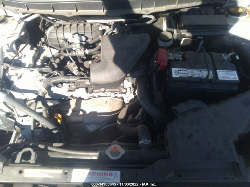 2014 NISSAN ROGUE SELECT S JN8AS5MV0EW701809