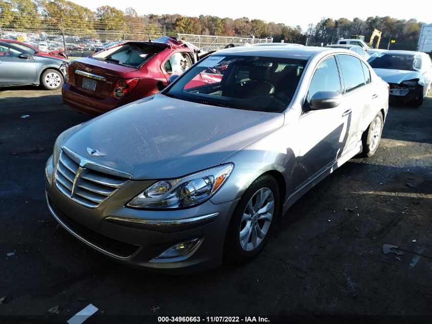 2013 HYUNDAI GENESIS 3.8L KMHGC4DD7DU221826