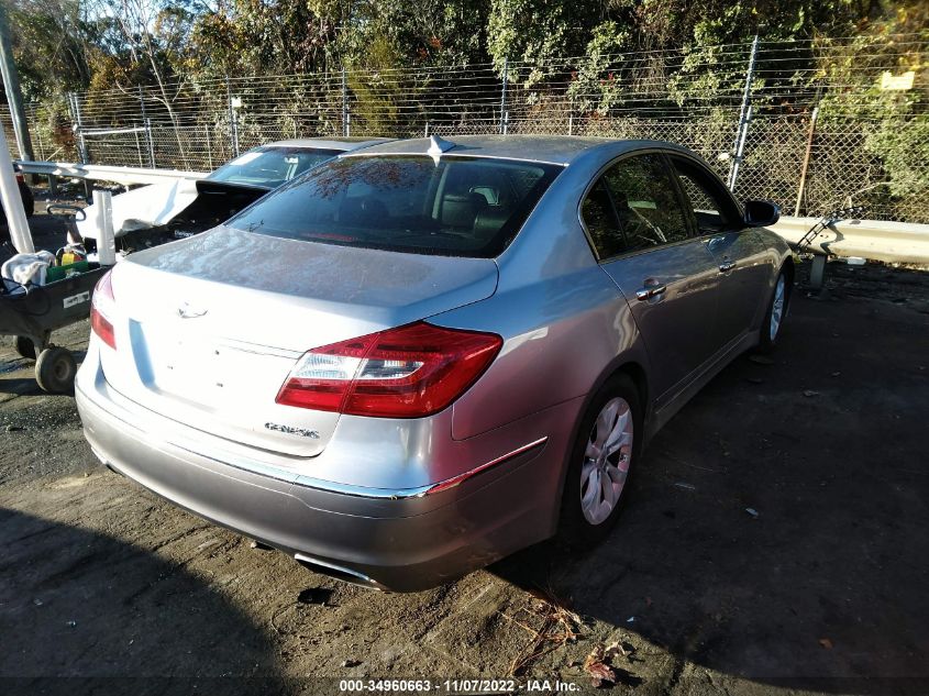 2013 HYUNDAI GENESIS 3.8L KMHGC4DD7DU221826