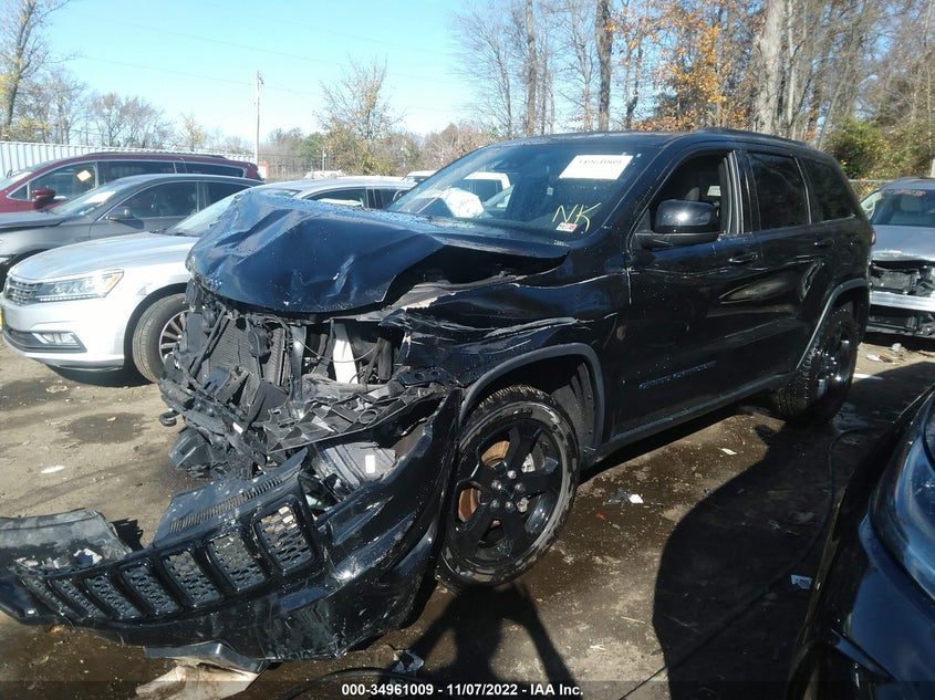 VIN 1C4RJFAG3LC157558 2020 JEEP GRAND CHEROKEE UPLAND