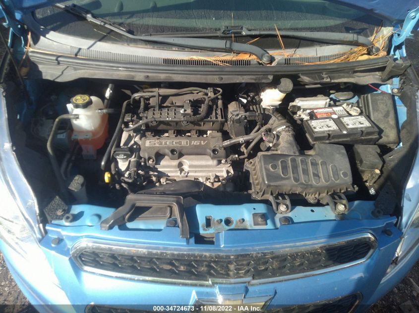 2014 CHEVROLET SPARK LT KL8CD6S93EC560982