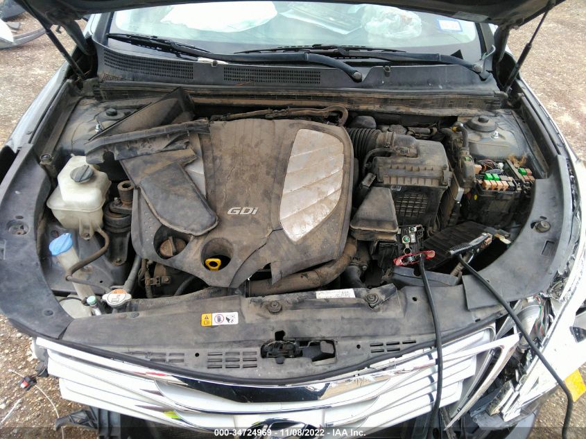 2013 HYUNDAI AZERA KMHFG4JG4DA285788