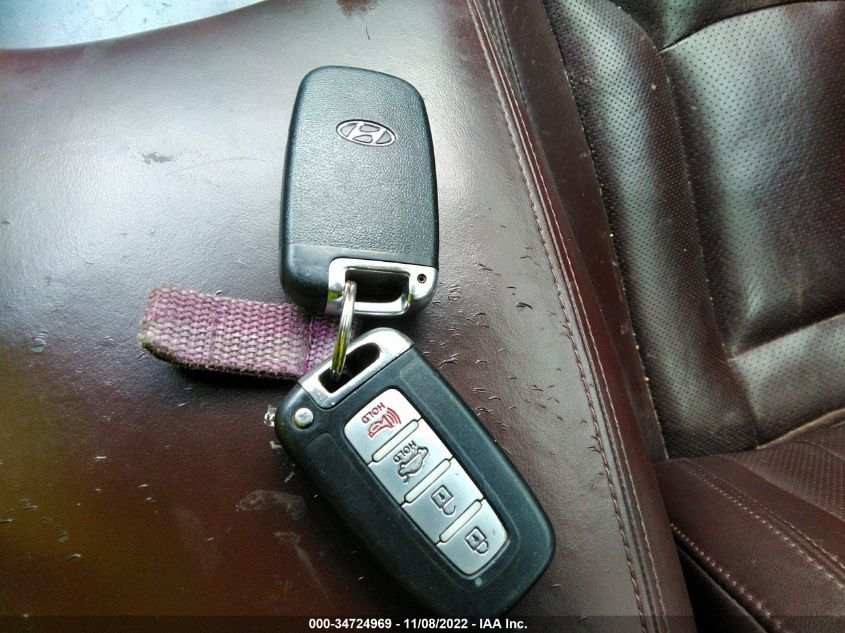 2013 HYUNDAI AZERA KMHFG4JG4DA285788