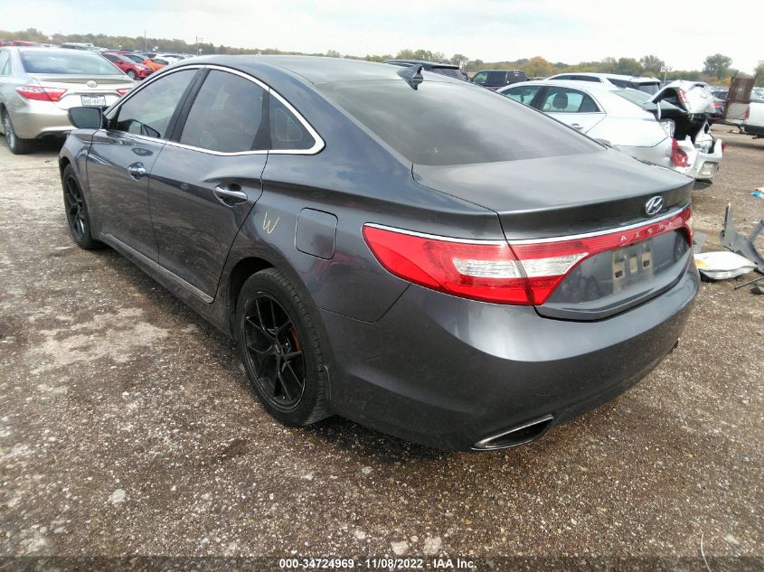 2013 HYUNDAI AZERA KMHFG4JG4DA285788