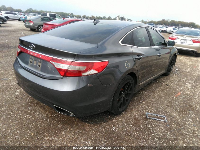 2013 HYUNDAI AZERA KMHFG4JG4DA285788