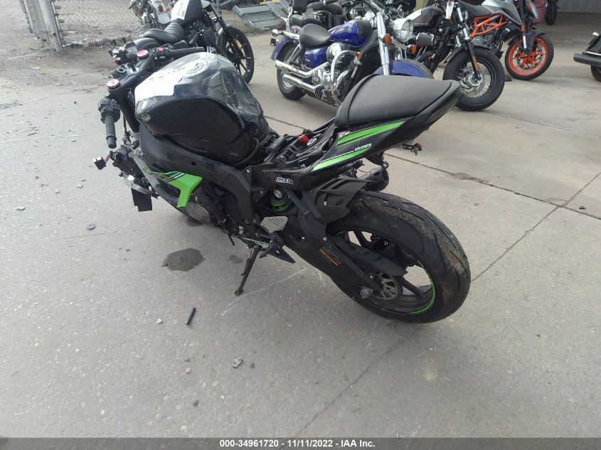 2017 KAWASAKI ZX636 F JKBZXJF18HA012031