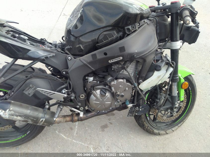 2017 KAWASAKI ZX636 F JKBZXJF18HA012031