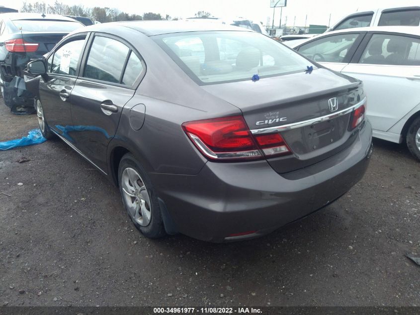 2013 HONDA CIVIC SDN LX 19XFB2F56DE069338