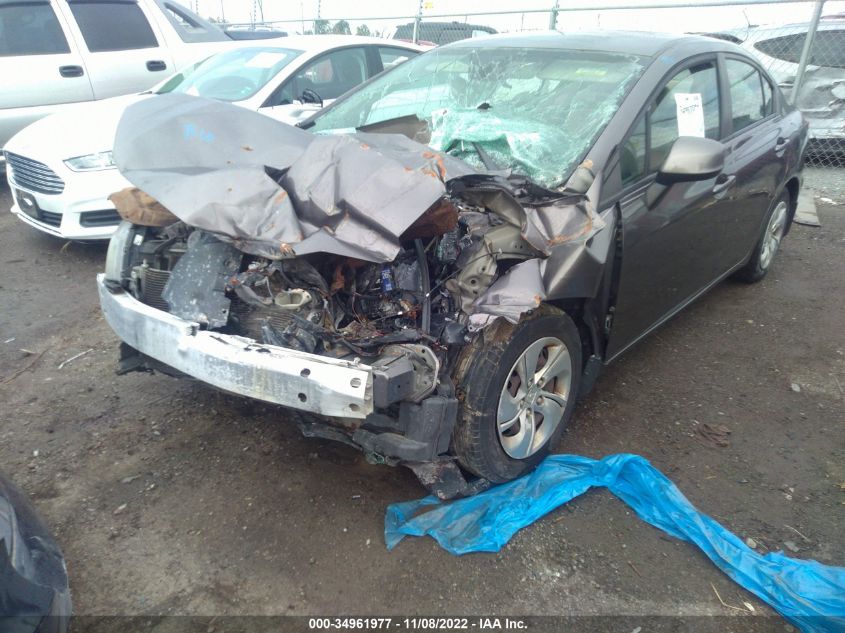 2013 HONDA CIVIC SDN LX 19XFB2F56DE069338