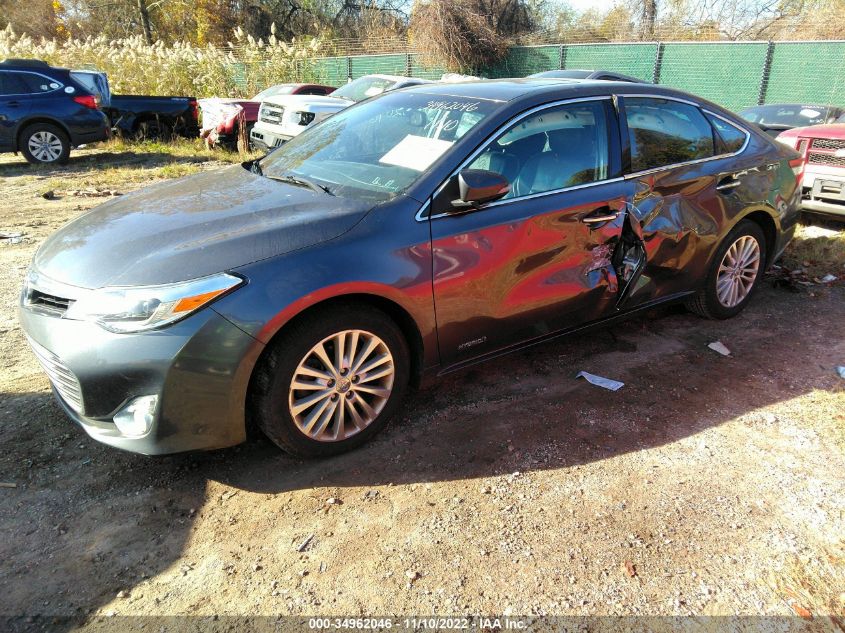 2014 TOYOTA AVALON HYBRID LIMITED/XLE TOURING 4T1BD1EB0EU025795