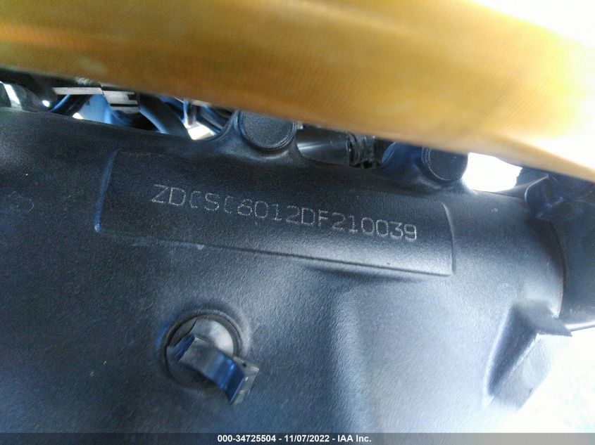 2013 HONDA CB1000 R ZDCSC6012DF210039