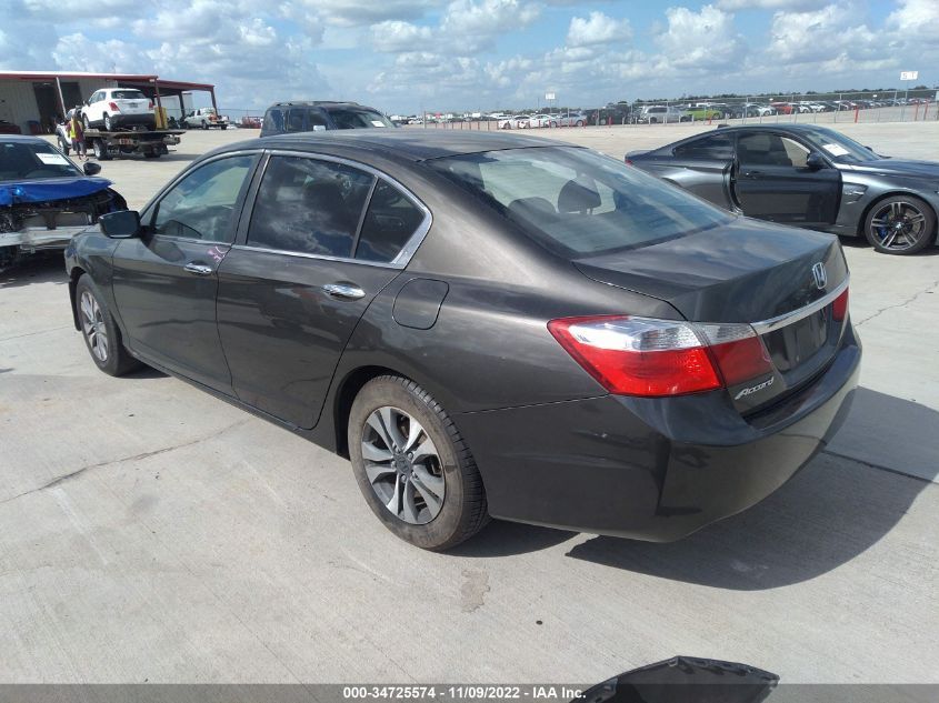 2013 HONDA ACCORD SDN LX 1HGCR2F31DA134470