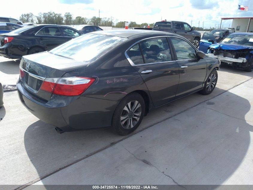 2013 HONDA ACCORD SDN LX 1HGCR2F31DA134470