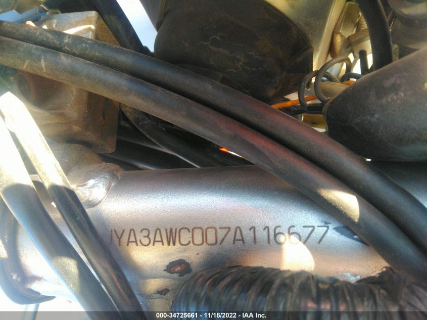 2007 YAMAHA TW200 JYA3AWC007A116677