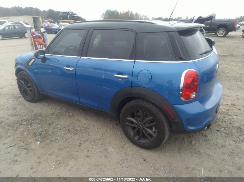 2013 MINI COOPER COUNTRYMAN S WMWZC3C54DWP21185