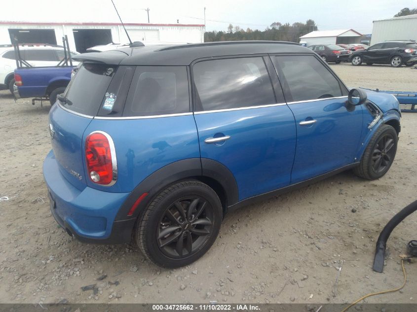 2013 MINI COOPER COUNTRYMAN S WMWZC3C54DWP21185