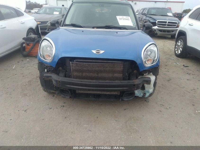 2013 MINI COOPER COUNTRYMAN S WMWZC3C54DWP21185