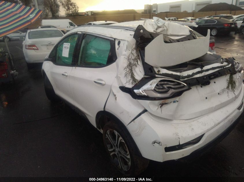 2019 CHEVROLET BOLT EV PREMIER 1G1FZ6S08K4103347