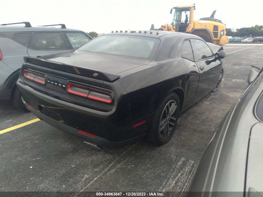 2019 DODGE CHALLENGER SXT AWD - 2C3CDZGG4KH532184