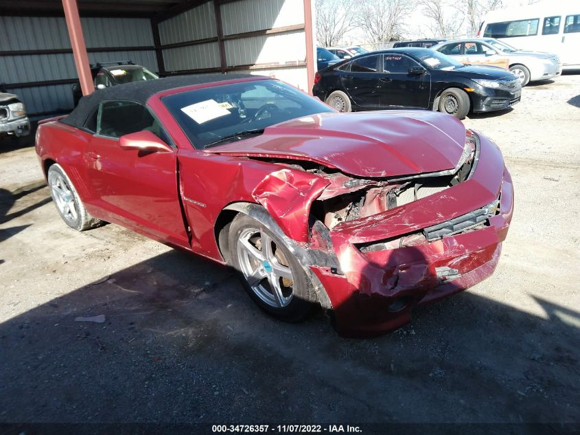 2014 CHEVROLET CAMARO LT - 2G1FB3D39E9281506