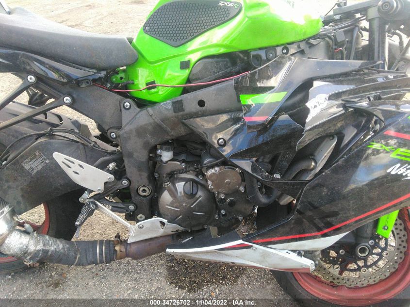 2021 KAWASAKI ZX636 K JKBZXJG19MA015237