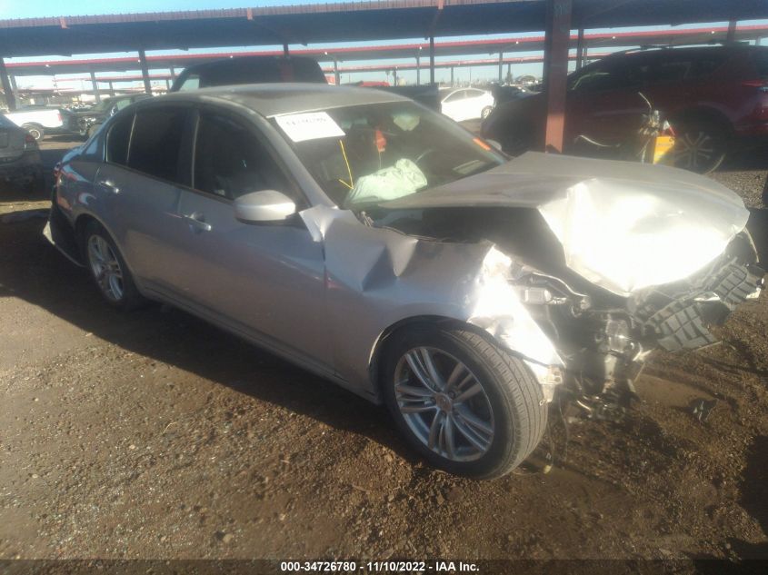 2013 INFINITI G37 SEDAN JOURNEY - JN1CV6AP2DM715117