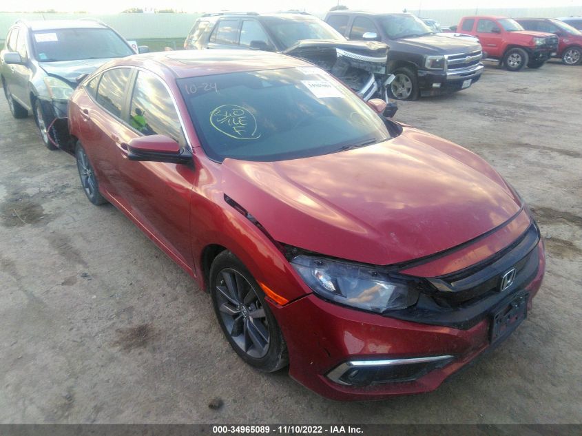 VIN 2HGFC1F3XMH705450 2021 HONDA CIVIC SEDAN no.1