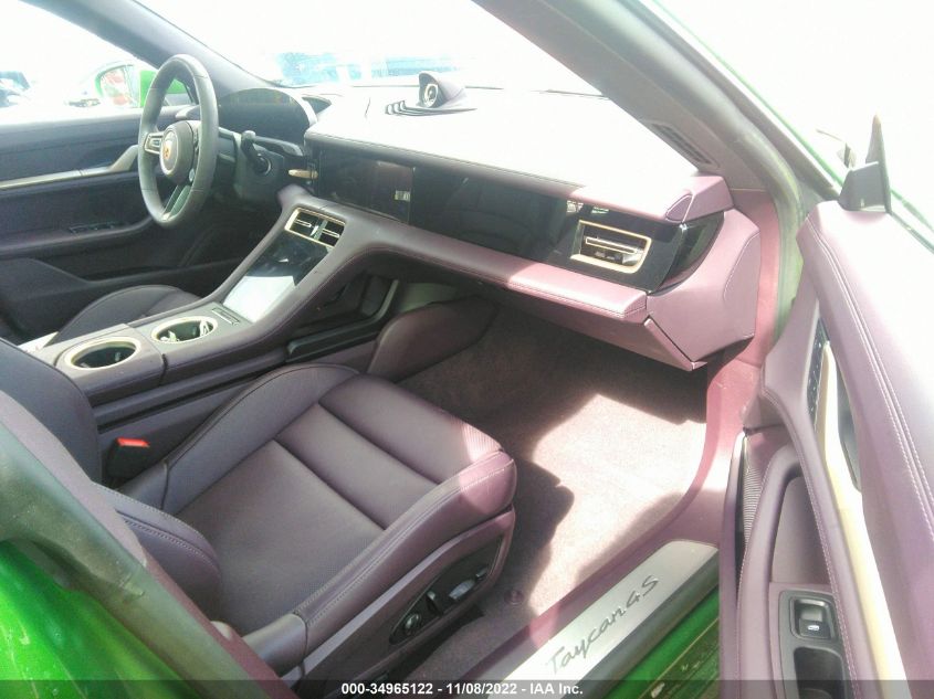 2022 PORSCHE TAYCAN 4S WP0AB2Y16NSA45353