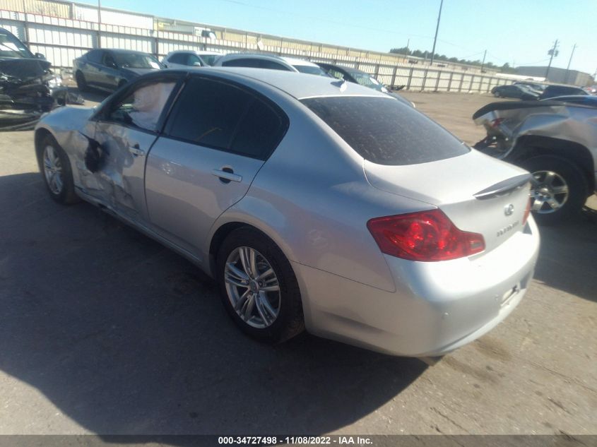 2013 INFINITI G37 SEDAN JOURNEY JN1CV6AP7DM724928