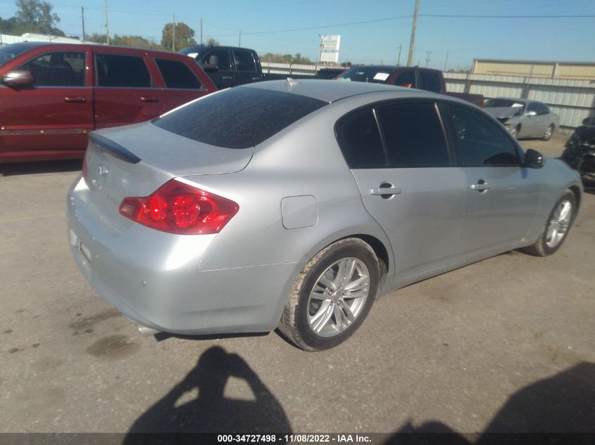 2013 INFINITI G37 SEDAN JOURNEY JN1CV6AP7DM724928