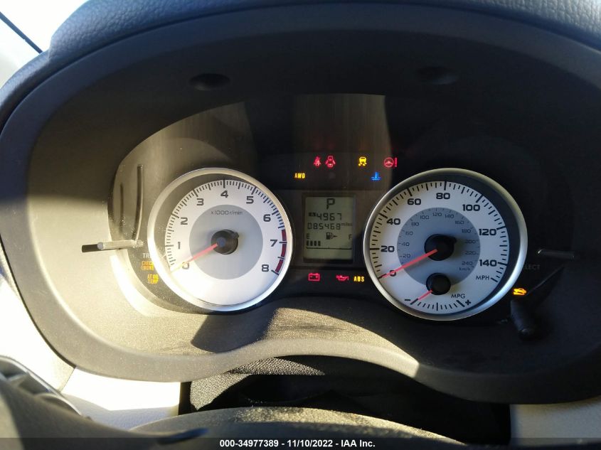 2013 SUBARU IMPREZA WAGON 2.0I SPORT PREMIUM - JF1GPAL69DH838041