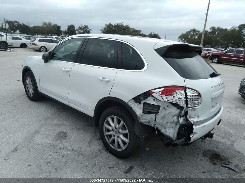 2013 PORSCHE CAYENNE WP1AA2A26DLA00794