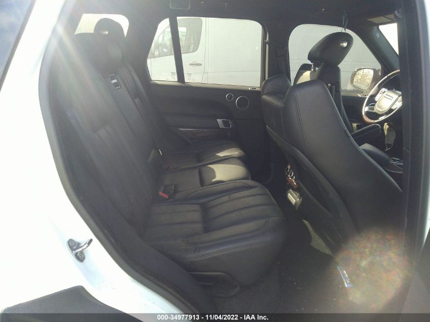 2015 LAND ROVER RANGE ROVER SUPERCHARGED SALGS2TF4FA231600