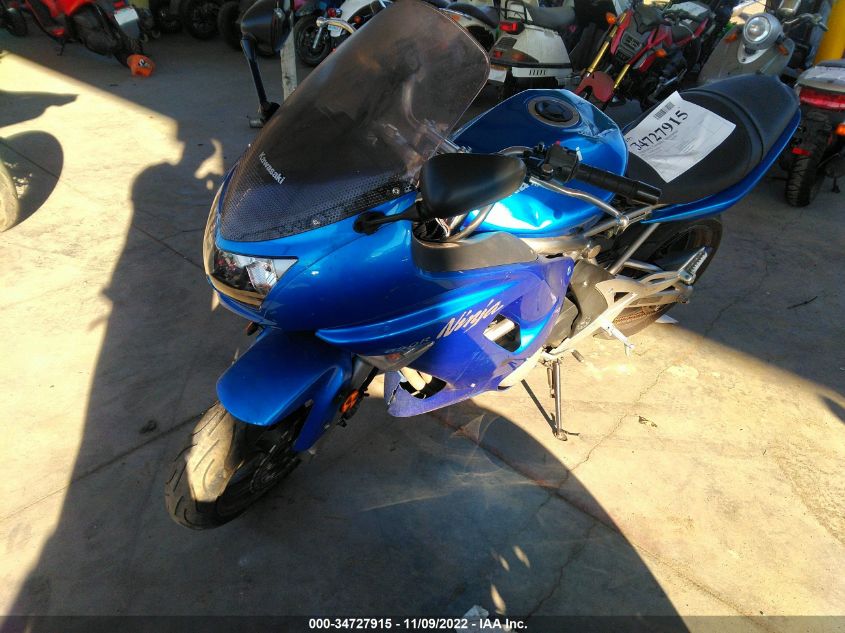 2007 KAWASAKI EX650 A JKAEXEA117A022996