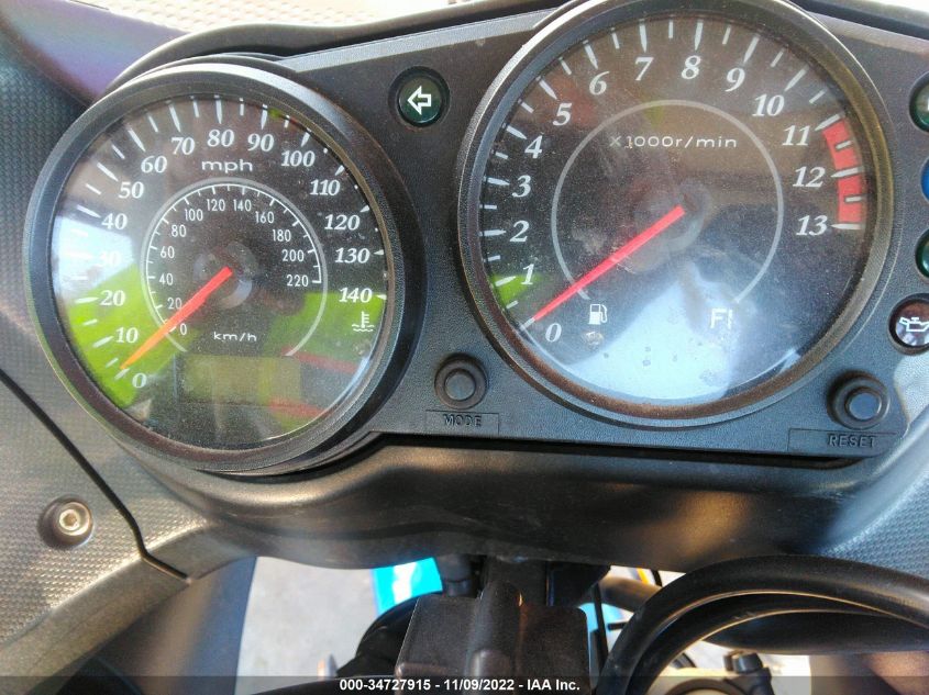 2007 KAWASAKI EX650 A JKAEXEA117A022996