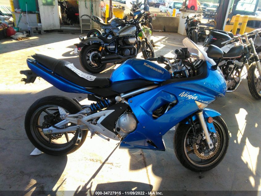 2007 KAWASAKI EX650 A JKAEXEA117A022996